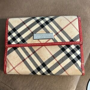 Burberry blue label wallet